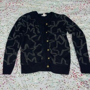 Cat & Jack Black Star Cardigan
